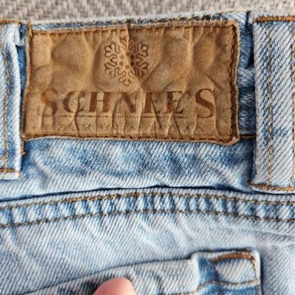 Schnee's Bozeman Montana Jeans Men's 34x29 Light Blue Wash Denim RN# 86069 C21 - Picture 14 of 16